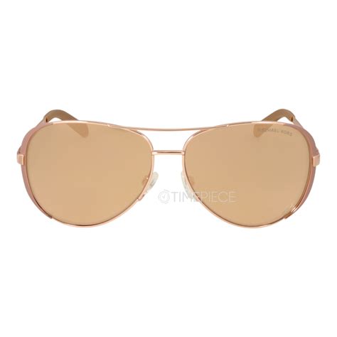 michael kors 1017r1|Michael Kors MK5004 Chelsea Aviator Sunglasses Rose Gold .